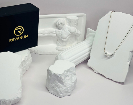 Colier „Seraphine” cu perle – oțel inoxidabil placat cu aur 18K – Revanum [3]