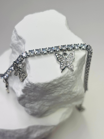 Set „Midnight Celestia” – colier și brățară din oțel inoxidabil placat cu aur 18K Revanum [4]