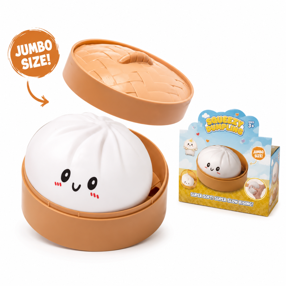 Set 4 Big Dumpling Squishy Color Mix - Jucarii Antistres in Cutie 10 x 10 cm [1]