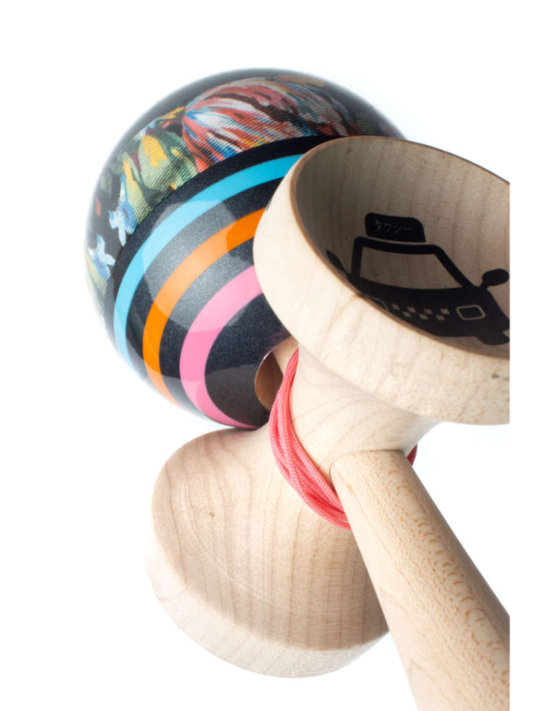 Cumpara Max Norcross Pro Model Kendama - Sweets Sweets The Max Norcross Pro Model Kendama by Sweets Product Features: Maple BOOST shape ken Balance Bevel in Base Laser-Etched ken and cups Choice of Sticky Clear or Cushion Clear finish Extra string, sticker pack & instructions. Kendama originala din lemn, ideala pentru freestyle, antrenament si competitie. Potrivita pentru incepatori si avansati. [5]