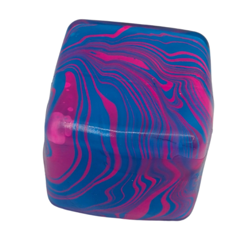 Jucarii Squishy - Cub Fidget 3D de Gheata Linii Flow - Jucarie Antistres REVO Market