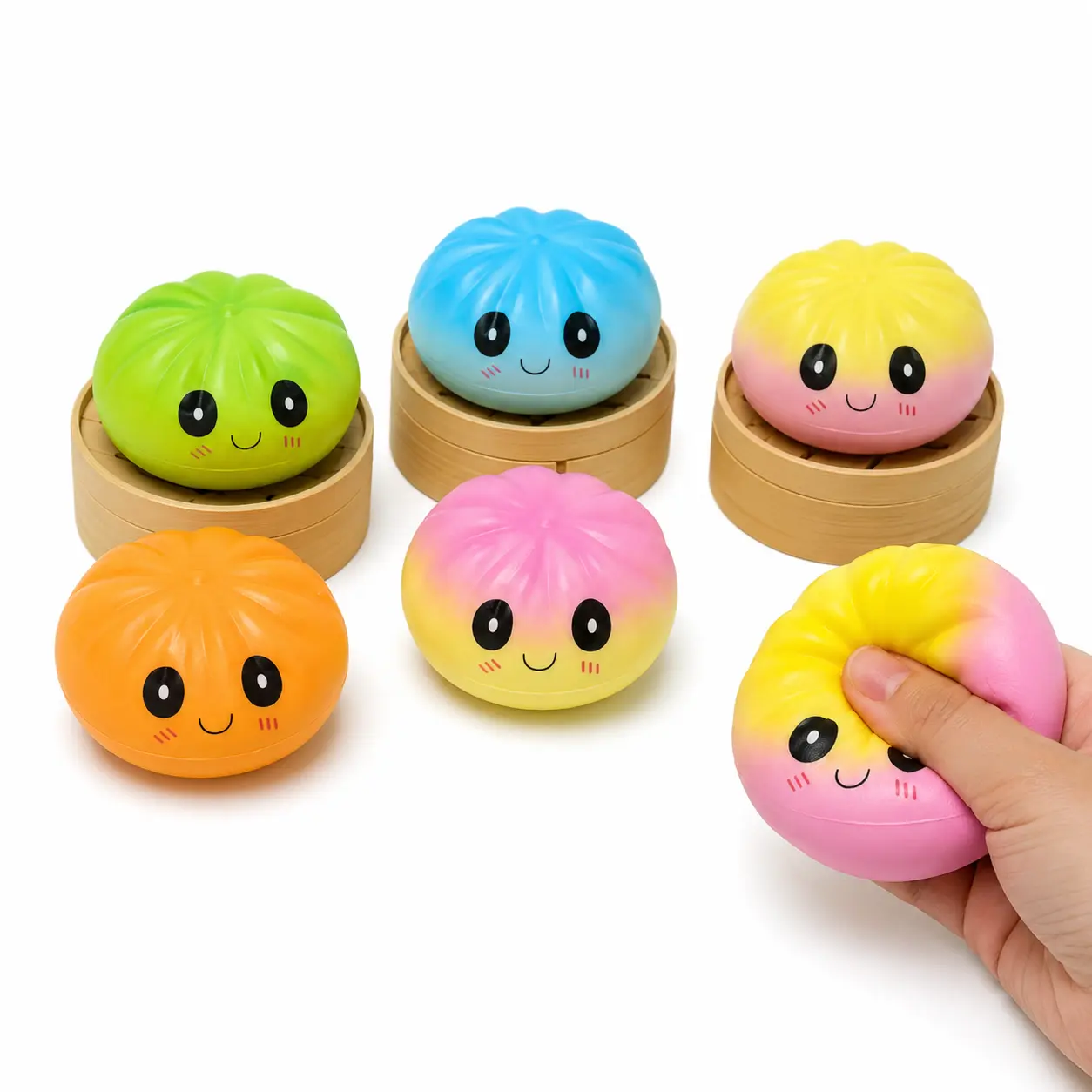 Jucarii Squishy - Jucărie antistres Squishy Rainbow Mystery
