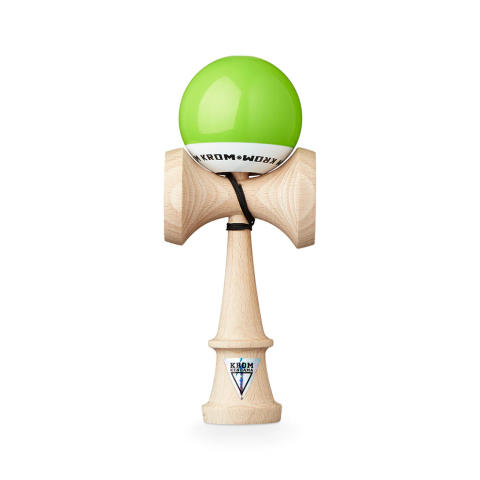 Kendama KROM - Cumpara Kendama Krom POP LOL STICKY Lime Green KROM <h2>Kendama Krom POP LOL Lime Green – Originală Lemn de Fag</h2><p><strong>Controlează mai bine fiecare trick</strong> datorită stratului <em>sticky</em> de pe tama (61 mm) și echilibrului optim al ken-ului din lemn de fag.</p><ul> <li>Lemn: fag finisaj de calitate</li> <li>Tama: 61 mm vopsea sticky pentru aderență</li> <li>Gaură centrală optimizată pentru lacing</li> <li>Sfoară rezistentă + bead incluse</li> <li>Potrivită pentru începători și avansați</li></ul><p>Concepută de <strong>KROM</strong> pentru sesiuni zilnice – de la primul spike până la combinații avansate de lighthouse lunars și stil flow.</p>. Kendama originala din lemn, ideala pentru freestyle, antrenament si competitie. Potrivita pentru incepatori si avansati.