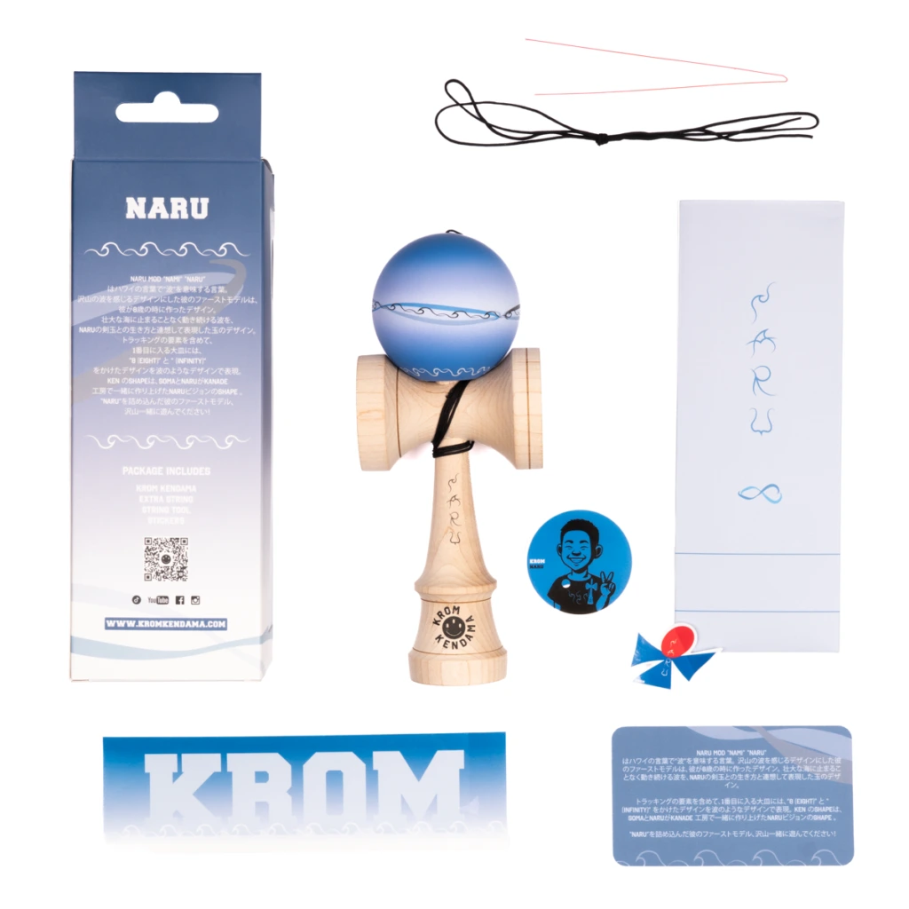 KROM Kendama Pro Model Naru - Nami Mod [2]