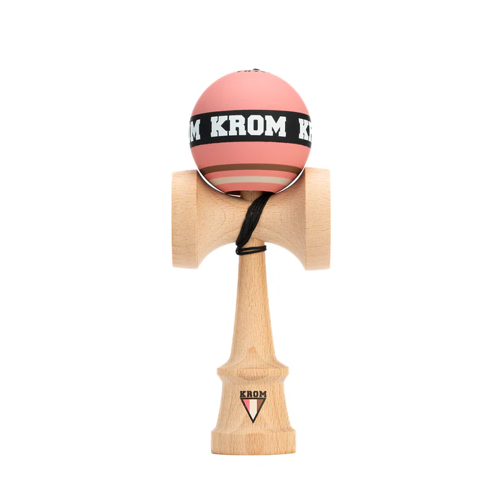 Kendama pentru Avansați - KROM STROGO Neapolitan - Strawberry