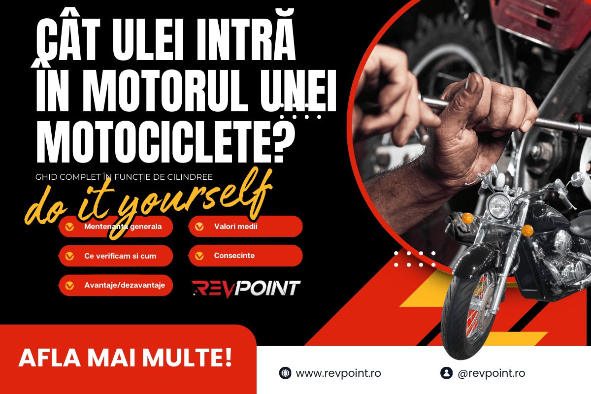 Cât ulei intră în motorul unei motociclete?