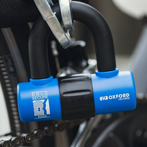 Antifurt OXFORD HD Mini – U‑Lock 14 mm – Albastru [9]
