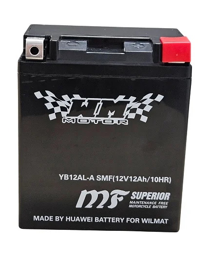 Baterie scuter / ATV 12V 12Ah (acid preactivată) – Dimensiuni 15.4×7.7×13 cm [2]