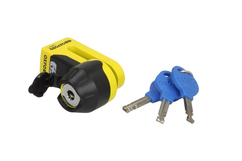 Blocator Disc OXFORD Mini Titan – Bolt 5,5 mm – Galben [3]