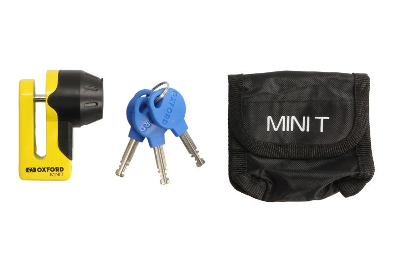 Blocator Disc OXFORD Mini Titan – Bolt 5,5 mm – Galben [2]