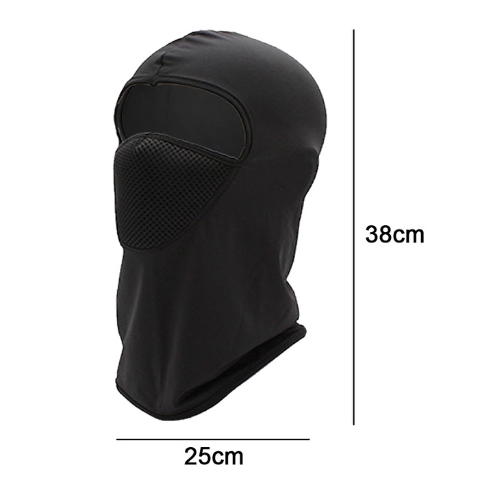 Cagulă moto/scuter universală – fibră sintetică, cu plasă respirabilă [2]