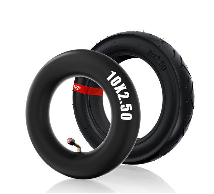 Cameră de aer 10×2.5 inch – valvă curbă 90° pentru trotinetă electrică ZERO / Quickvolt 10X [3]
