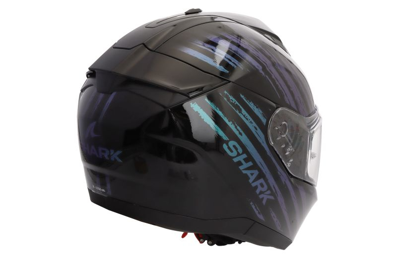 Cască integrală SHARK Ridill 2 Assya – lucios negru/violet [6]