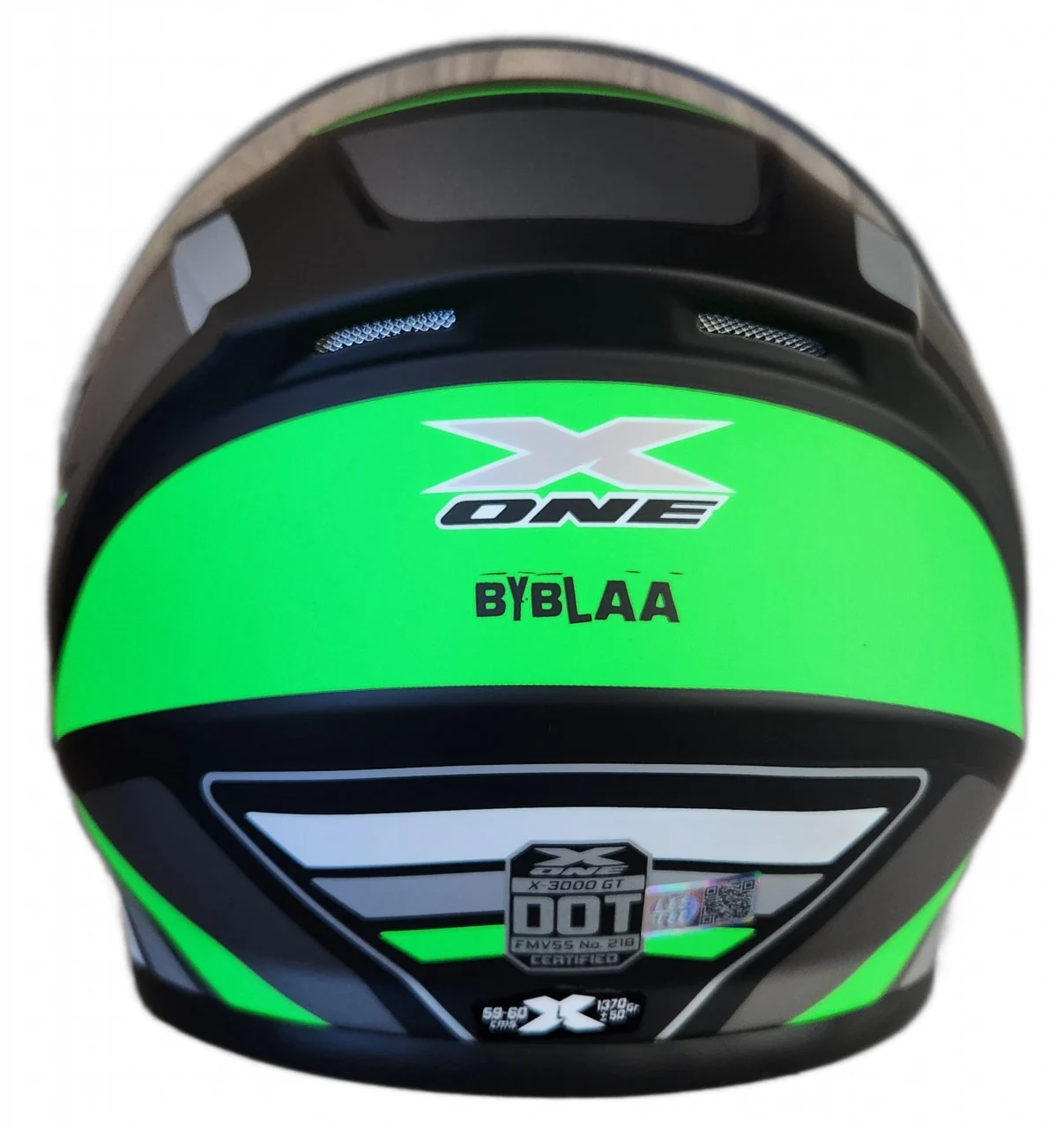 Cască moto modulară X‑One „Verde” – Flip‑Up, Mărimea XL (61 cm) [4]