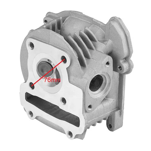 Chiulasă scuter 4T 80cc – completă, compatibilă GY6 50–80cc (fără epurator) [4]