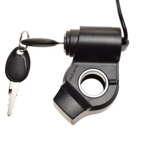 Contact trotinetă electrică KUGOO M4 – cu chei și voltmetru (cablu 2 m) [2]