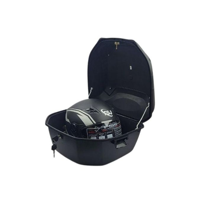 Cutie portbagaj 777 roșie 40L | Portbagaj scuter cu cheie și stop reflectorizant [6]