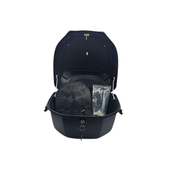 Cutie portbagaj 777 roșie 40L | Portbagaj scuter cu cheie și stop reflectorizant [7]