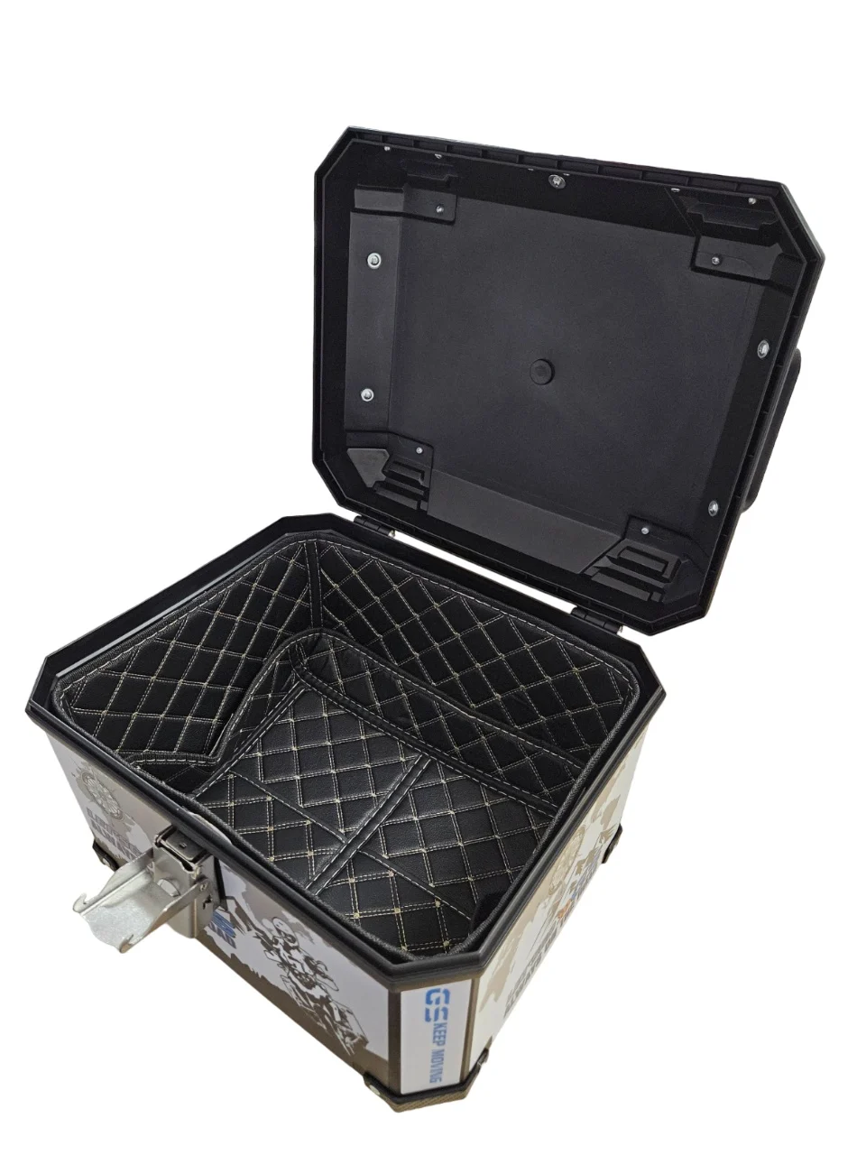 Cutie portbagaj Enduro 45L | Cutie moto cu închidere cu cheie și prindere inclusă [5]