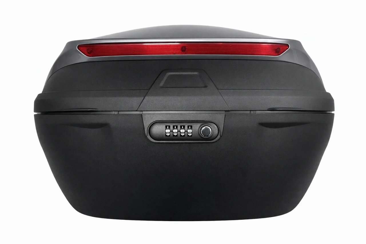 Cutie portbagaj RM-76 40L neagră | Topcase cu cifru Monolock și deschidere 90° [3]