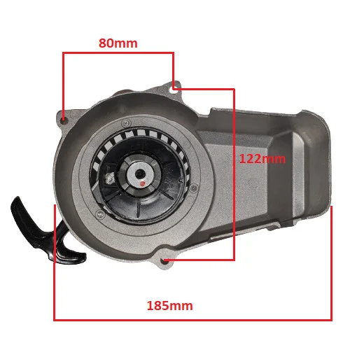 Demaror Pornire Pocket Bike / Mini ATV 47–49cc – Metal [4]