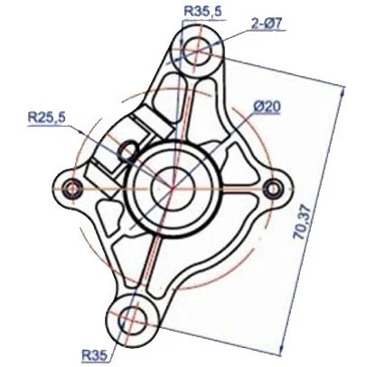 Electromotor scuter Kymco / SYM 50cc 2T – compatibil Agility, Super 8, Super 9, Grand Dink [3]