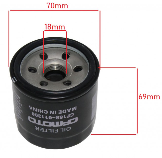 Filtru ulei ATV CF Moto – compatibil CF500, X5, X6 [2]