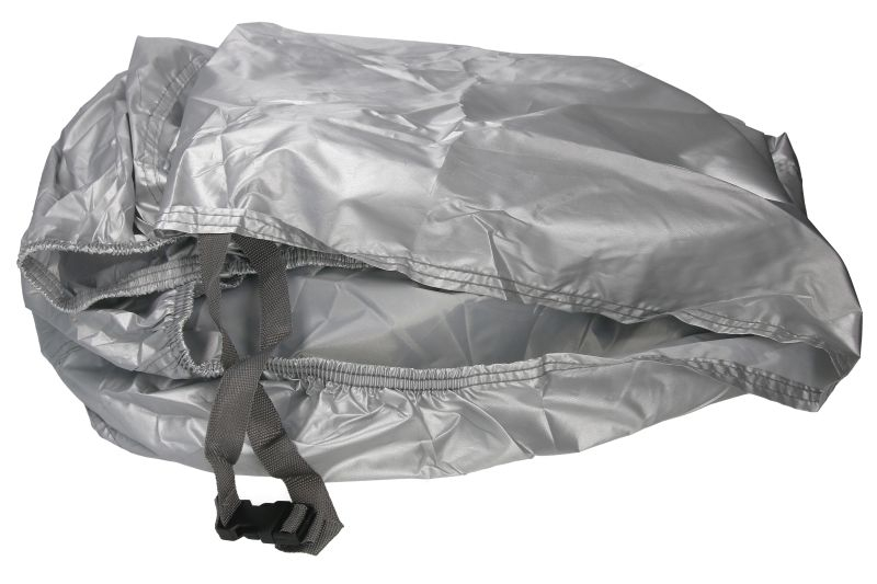 Husă motocicletă INPARTS L – Argintiu, protecție împotriva ploii, prafului și UV [2]