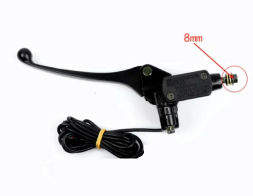 Kit frână hidraulică scuter electric CityCoco (dreapta – față, furtun 120 cm) [2]