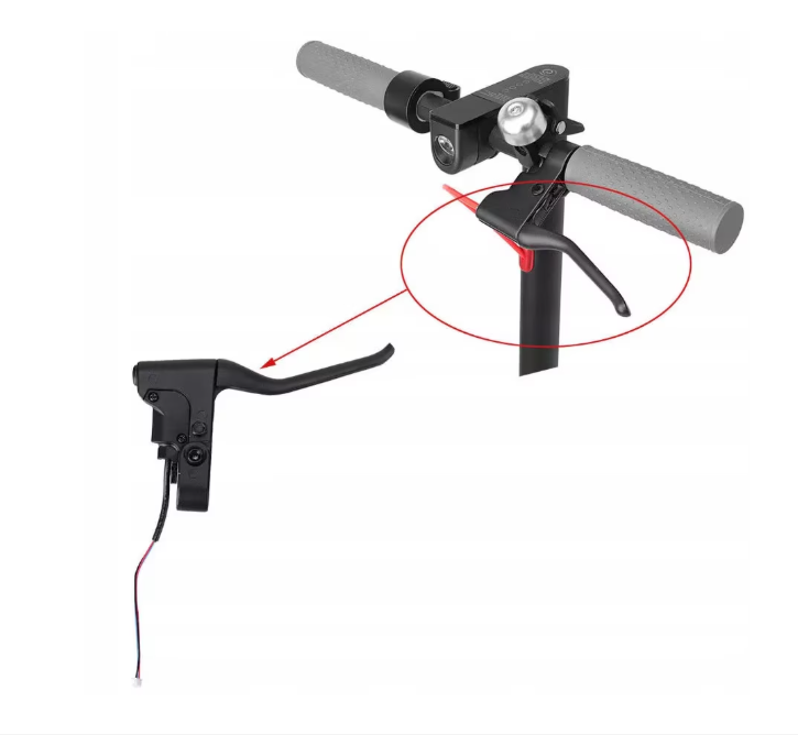 Mâner frână aluminiu pentru trotinetă electrică Xiaomi M365 / M365 Pro – înlocuire rapidă [4]