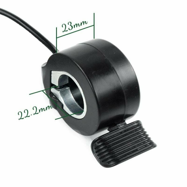 Manetă accelerație „la deget” pentru bicicletă / trotinetă electrică [5]