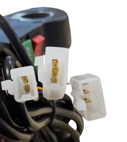 Manetă accelerație scuter electric CityCoco (60V) – cu buton ON/OFF și schimbător de viteze [4]