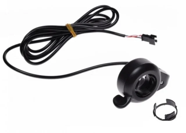 Manetă accelerație simplă pentru bicicletă / trotinetă electrică – 3 fire, tip „finger throttle” [2]