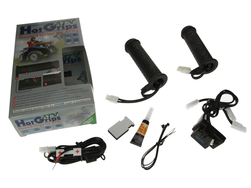 Mansoane Incalzite OXFORD HotGrips ATV – 22 mm – Negru [2]