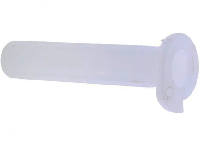 Mansoane scuter metalice + cauciuc gri – Ø 22 mm, cu plastic accelerație inclus [3]