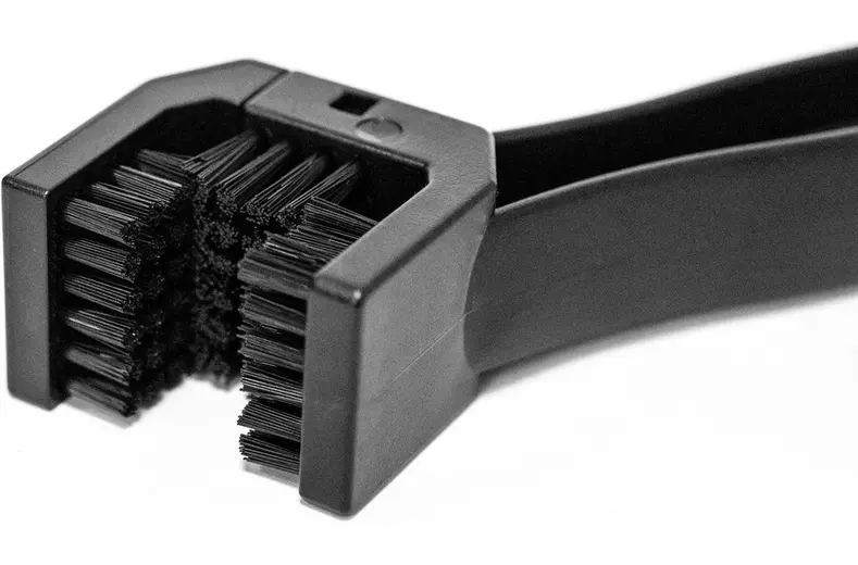 Perie curățare lanț moto – dublă, tip U + perie lungă [5]