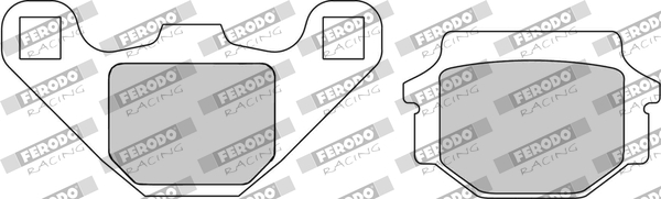 Plăcuțe Frână FERODO FDB314EF – Eco Friction EF – Aprilia / Buell 80–1200 (1981–2015) [2]