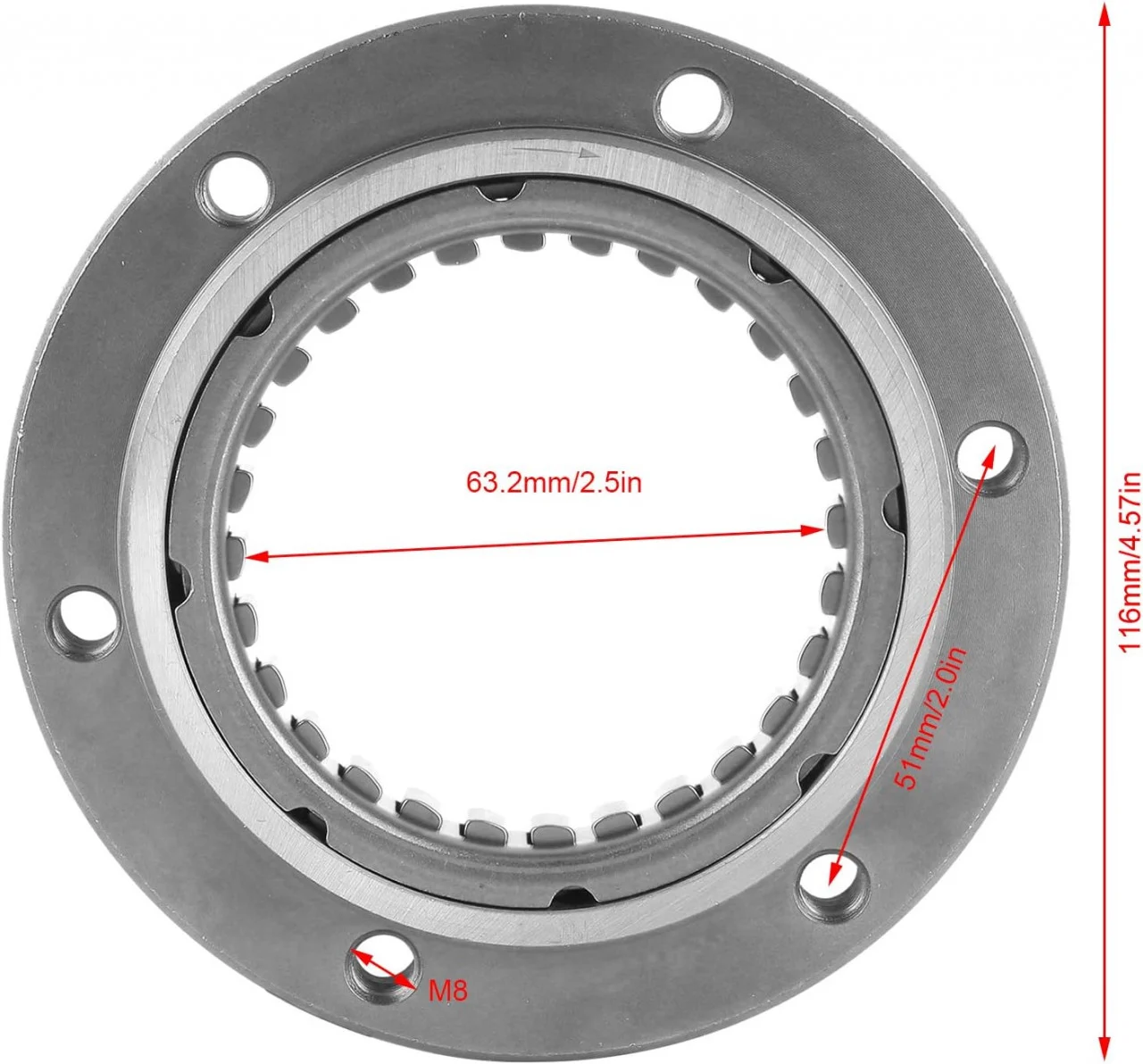 Rulment bendix ATV CF Moto 500cc [3]
