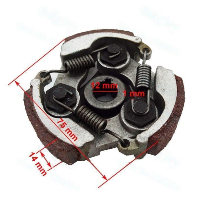 Saboți ambreiaj pentru Pocket Bike / Mini ATV 47–49cc – set compatibil modele 2T [2]