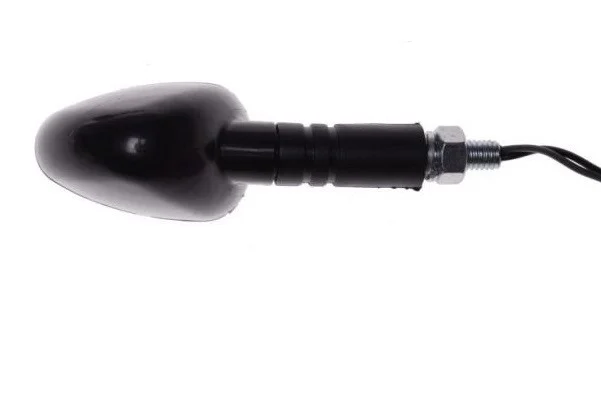 Semnale negre ovale set 2 | BA15S 12V, filet M8 x 1,25, E8 [3]