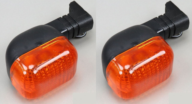 Set 4 semnale scuter Honda Cagiva Peugeot | 105×46 mm, diametru sticlă 44×53 mm [2]