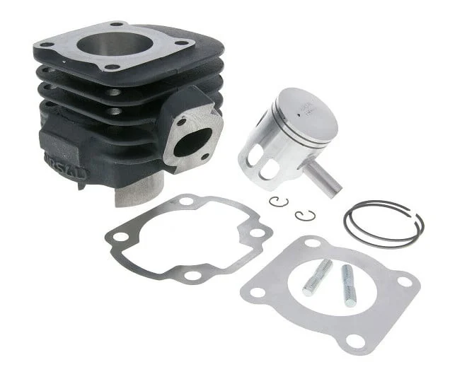Set motor scuter 2T 80cc – Yamaha Jog / Aprilia / MBK (răcire aer), cilindru 47 mm [2]