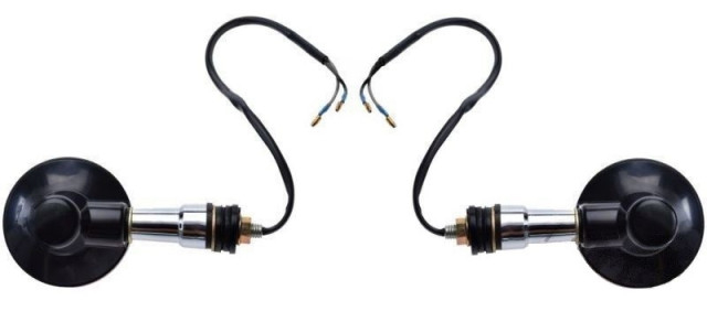 Set semnalizări față Suzuki GN125 | BA15S 12V, filet M10×1,5 — set 2 buc [3]