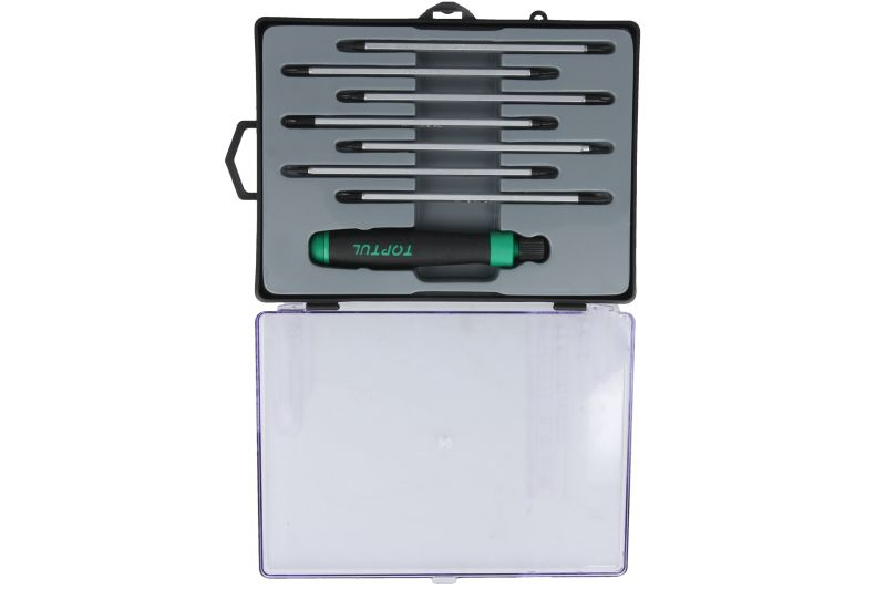 Set șurubelnițe TORX + Philips TOPTUL – 7 buc, profesional [4]