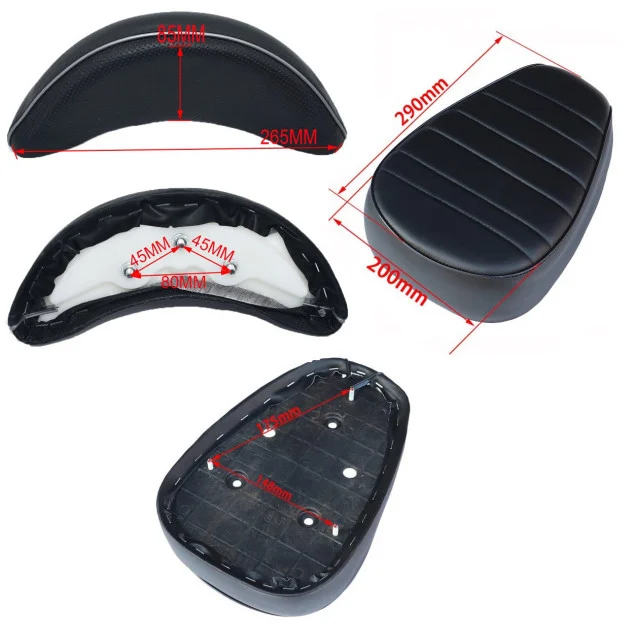 Șezut scuter electric CityCoco – set 3 piese (2 șezuturi + 1 spătar) [3]