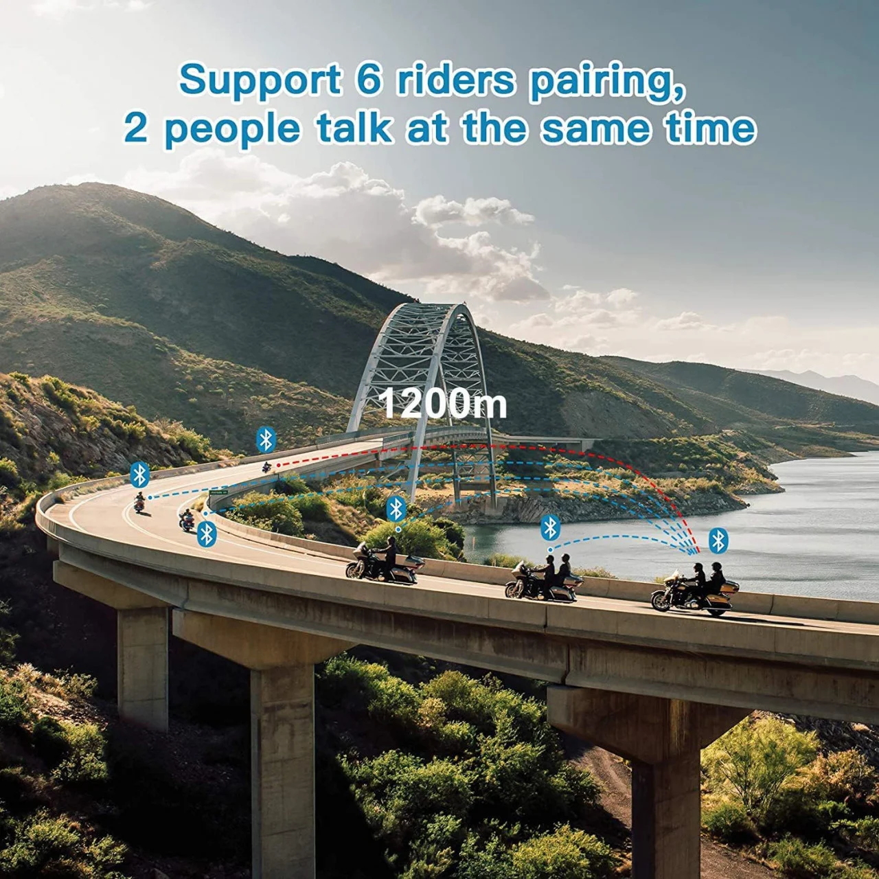 Sistem de comunicare intercom moto EJEAS V6 Pro [3]