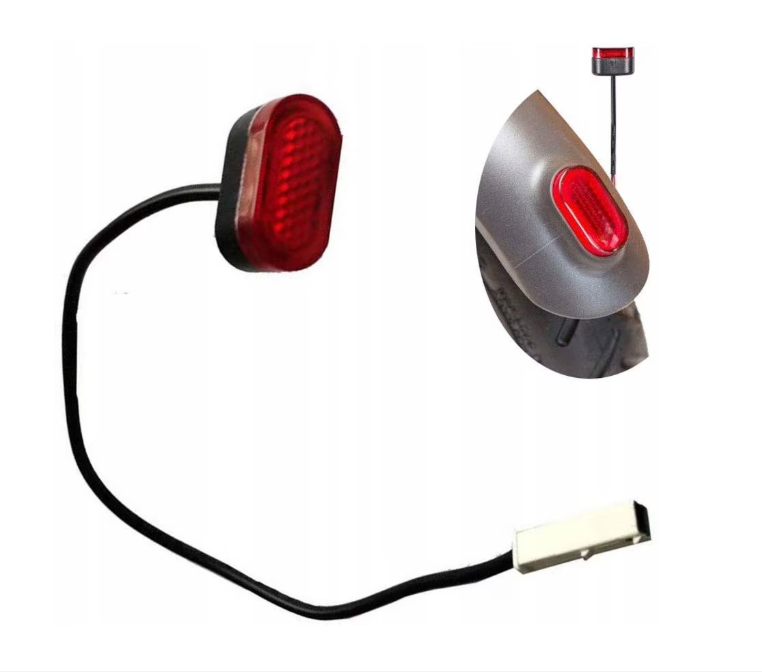 Stop frână LED pentru trotinetă electrică Xiaomi M365 / M365 Pro – lumină spate, negru [5]