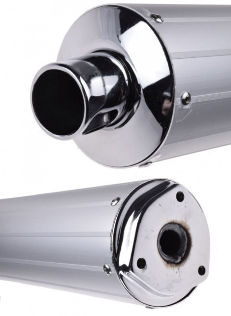 Tobă racing scuter chinezesc 4T R12 – esapament sport pentru motoare GY6 50–80cc [2]