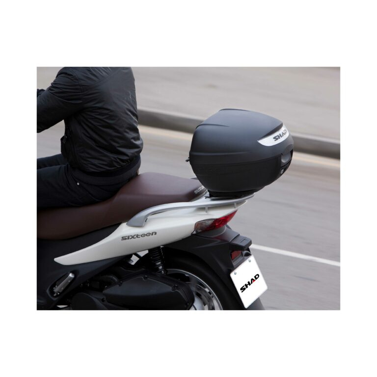 Top Case SHAD SH26 D0B26100 – 26L – Negru – Placă inclusă [6]