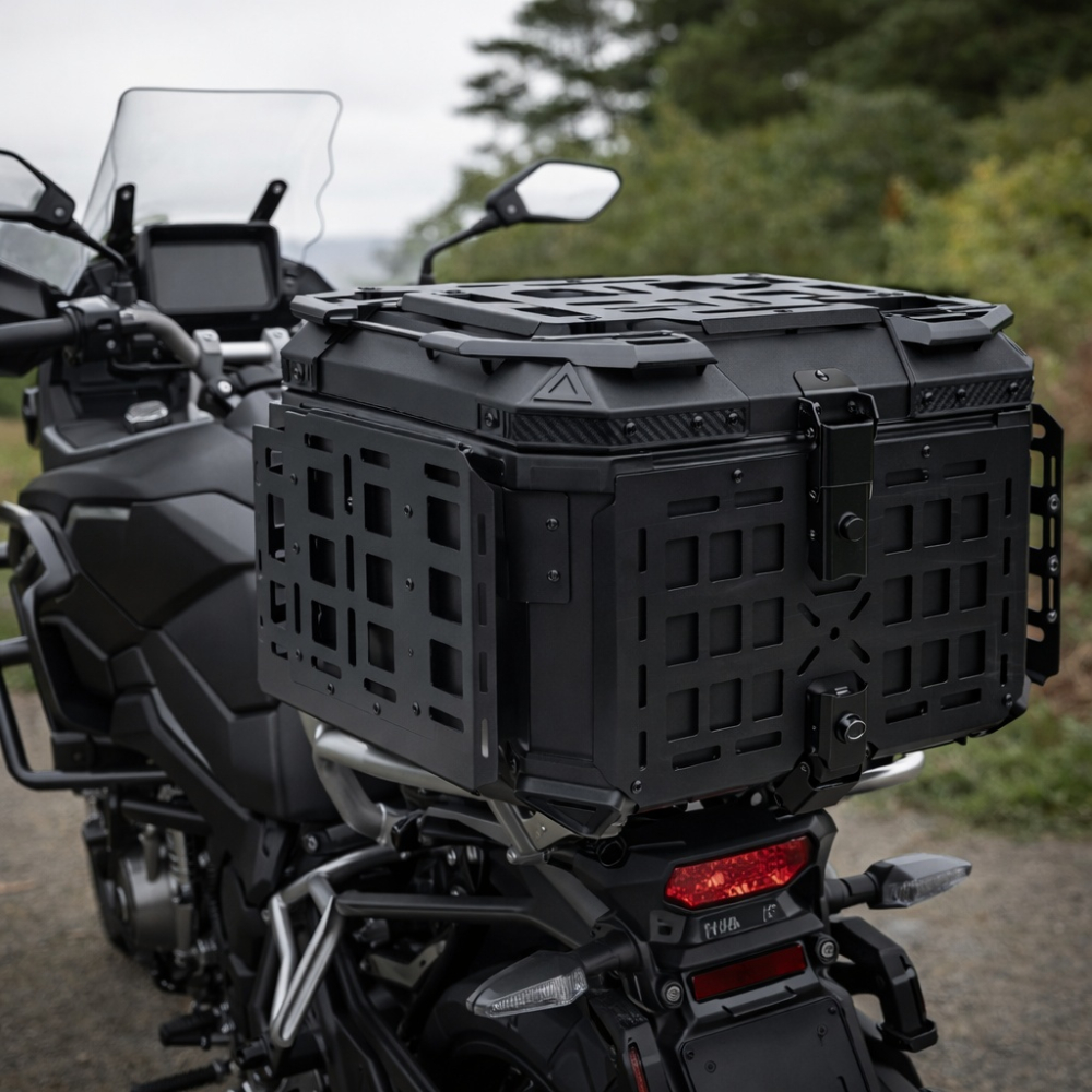 Top Case Touring Multifuncțional – 45 Litri, cu platforme laterale rabatabile [4]